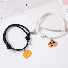 Load image into Gallery viewer, Cute Halloween Heart Magnetic Couple Matching Bracelet