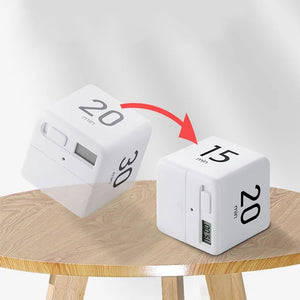 Cube Timer for Time Management and Countdown Settings