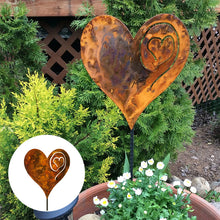 Load image into Gallery viewer, A Rusted Heart in the Garden