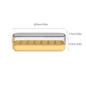 Press-Type Silicone Ice Cube Trays