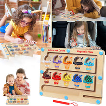 Load image into Gallery viewer, Ice Cream Color and Number Magnetic Board