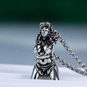 Suffering Goddess Pendant Necklace