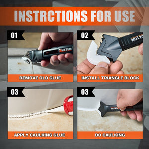 3-in-1 Silicone Caulking Tools