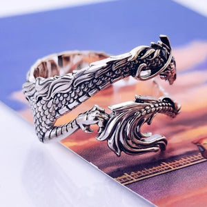 Silver Dragon Unusual Ring