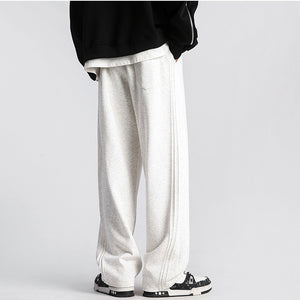 Men's Solid Drawstring Waist Sweatpant