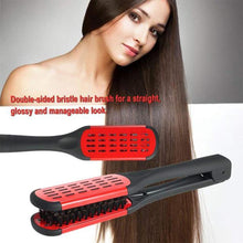 Load image into Gallery viewer, Double Sided Hair Straightening Comb