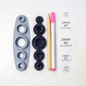 Universal Self-Cover Button-Making Tools Set