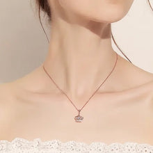 Load image into Gallery viewer, Crown Pendant Necklace