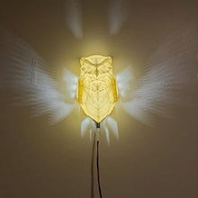 Load image into Gallery viewer, 3D Eagle/Owl LED Wall Sconce