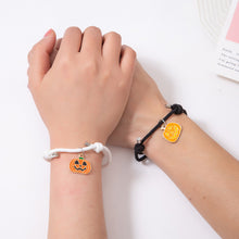 Load image into Gallery viewer, Cute Halloween Heart Magnetic Couple Matching Bracelet