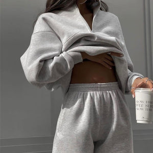 Comfortable Relaxed Sports Two-piece Set