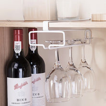 Load image into Gallery viewer, Under Cabinet Single Row Wine Glass Holder