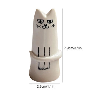 Cat Tiny Vase