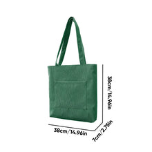 Load image into Gallery viewer, Casual Tote Bag With Pockets