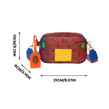 Load image into Gallery viewer, Fashionable Colorful Crossbody Bag