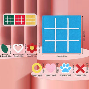 Tic Tac Toe Strategic Board Game