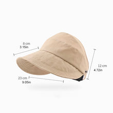 Load image into Gallery viewer, Outdoor UV Protection Hollow Top Sun Hat