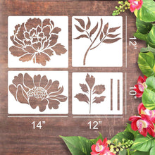 Load image into Gallery viewer, 🔥DIY Decoration🌻 - Garden Fence Large Flower Drawing Stencils