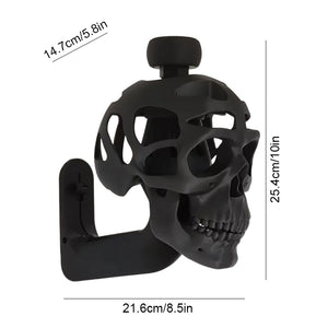 3D Skull Helmet Display Package Bracket