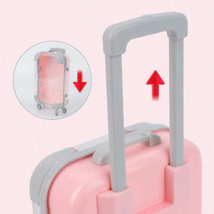 Mini Suitcase Eyelashes Case