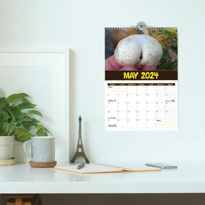 World's Greatest Mushrooms - 2024 Wall Calendar