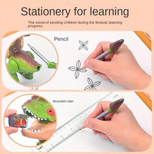 Load image into Gallery viewer, 5-in-1 Dinosaur Stationery Set