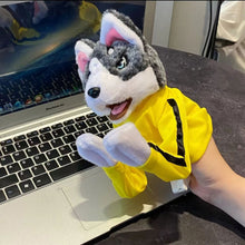 Load image into Gallery viewer, Plush Husky Gloves Doll