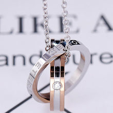 Load image into Gallery viewer, Eternal Love Titanium Steel Couple Necklace