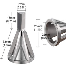 Load image into Gallery viewer, DOMOM Deburring External Chamfer Tool for Drill Bit, 2 Pack