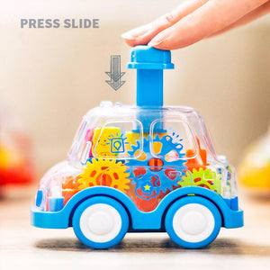 Press to Drive Inertia Car Toy