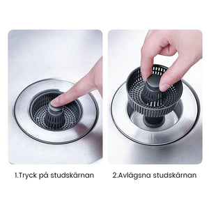 Kjøkkenvask luktfilter