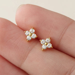 Mini Flower Stud Earrings