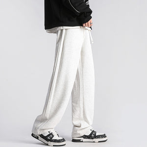 Men's Solid Drawstring Waist Sweatpant