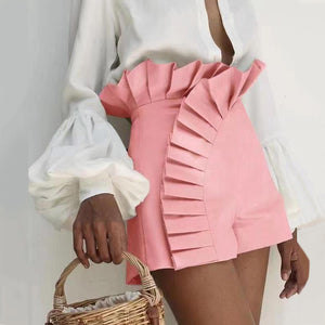 Elegant Ruffle Shorts