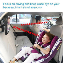 Load image into Gallery viewer, Baby Safety Mirror For Car &amp; Back Seat Mirror