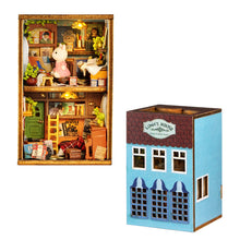 Load image into Gallery viewer, Mini Rabbit Town Wooden Doll House Kit with Furniture