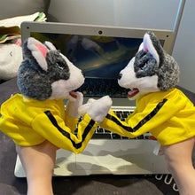 Load image into Gallery viewer, Plush Husky Gloves Doll