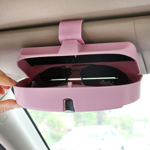 Universal Car Visor Sunglasses Case