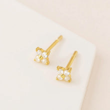 Load image into Gallery viewer, Mini Flower Stud Earrings