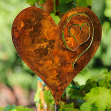 Load image into Gallery viewer, A Rusted Heart in the Garden