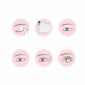 Invisible Beauty Double Eyelid Stickers (120Pairs)