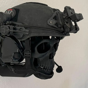 3D Skull Helmet Display Package Bracket