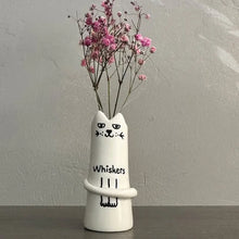 Load image into Gallery viewer, Cat Tiny Vase