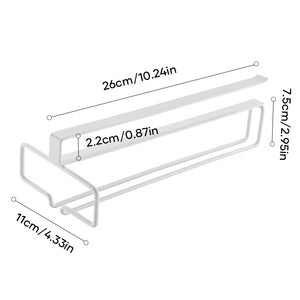 Under Cabinet Single Row Wine Glass Holder