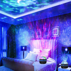 2 in 1 Northern Lights & Ocean Wave Projector