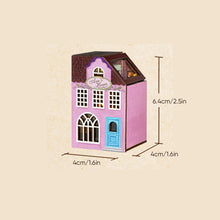 Load image into Gallery viewer, Mini Rabbit Town Wooden Doll House Kit with Furniture