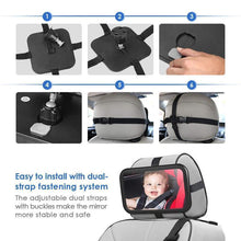 Load image into Gallery viewer, Baby Safety Mirror For Car &amp; Back Seat Mirror