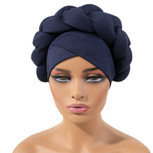 Load image into Gallery viewer, Boho Braided Turban Hat