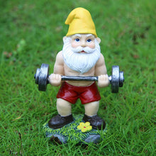 Load image into Gallery viewer, Funny Workout Garden Gnomes Statues