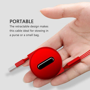 Hirundo 3-in-1 Retractable Charging Cable